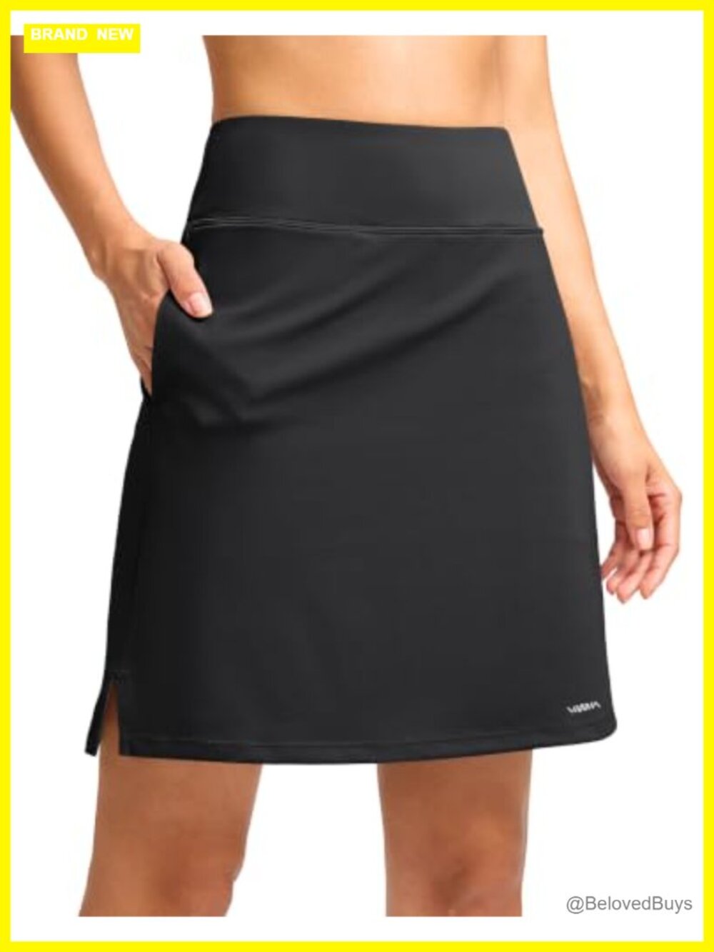 Women's Stretchy High Waisted Skort Golf Tennis with Pockets